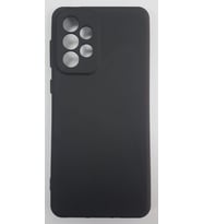 Galaxy A33 5G Ruber Case Yumuşak Slikon Kılıf (Siyah)