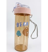 Sevimli Bear Desenli Su Matarası Askılı Okul Suluk 400 ML