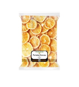Portakal Kurusu 250 Gr. Dilimli Kuru Portakal Dry Orange 0,25 Kg.