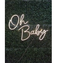 oh baby neon led tabela(70x35cm)