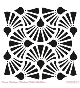 HOME HERITAGE MODERN MIDI 25X25CM HHMMS-21 STENCİL