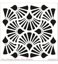 HOME HERITAGE MODERN MIDI 25X25CM HHMMS-21 STENCİL