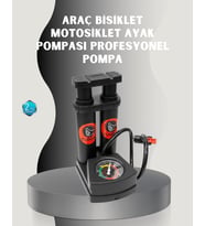 Ayak Basmalı Ha Pompası Şişme Ürünler ve Lastikler İçin
