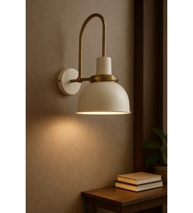 Modern Beyaz Aplik, Salon, Mutfak, Koridor ve Kafe İçin Aydınlatma