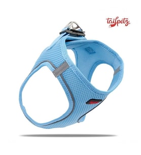 Tailpetz Air Mesh Köpek Göğüs Tasması XSmall 32x36 cm Mavi