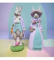Paskalya Mr. & Mrs. Tavşanlar 2' li Takım