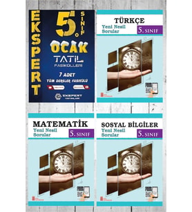 Ata 5.Sınıf Yarıyıl Tatil Seti