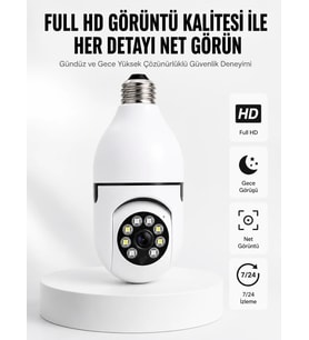 İki Yönlü Ses Destekli Full HD Akıllı Kamera Yeni Nesil