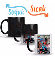 Spiderman Marvel The Sensational Sihirli Kupa Bardak Porselen