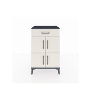 Hyperion Komodin Tek Raflı Tek Çekmeceli 4 Kapaklı 60x44x96 Antrasit-Aytaşı