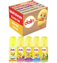 Dalin Bebek Kolonyası 150ML (Bıcı Bıcı-Orman-Çiçek-Okyanus-Bahar) Karma 6 Lı Set