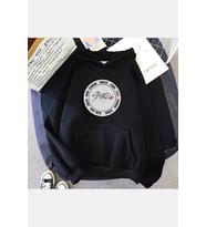 Stray Kids Logo Kapşonlu Sweatshirt