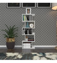 Kenzlife kitaplık raf diba1 byz 129X040x19 banyo kiler ofis (m)