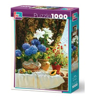 Yappuzz Beyaz Zambaklar 1000 Parça Puzzle