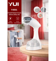 Y4001 1400w 230 Ml Su Hazneli Portatif Buharlı Kırışık Giderici Dikey Ütü