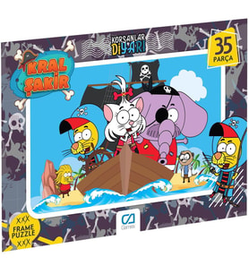 Ca Games Kral Şakir 35 Parça Frame Puzzle CA.5049
