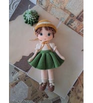 Örgü Kız Bebek Oyuncak, Vintage bebek, Model Bebek (ÇokluRenk)