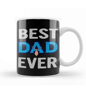 Best Dad Ever Kupa Bardak Porselen