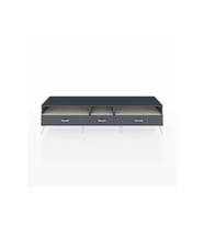 Hyperion TV Ünitesi 3 Raflı 3 Çekmeceli  220x44x51 Antrasit-Aytaşı/Antrasit
