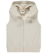 Civil Baby Düz Basic Kalpli 6-18 Ay Yelek - Pembe 6-9 Ay (Bej)