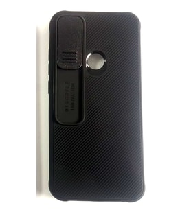 Xiaomi Redmi Note8 Kamera Korumalı Sürgülü Yumuşak Slikon Kılıf (Siyah)