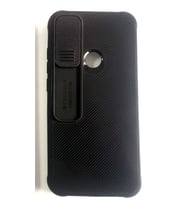 Xiaomi Redmi Note8 Kamera Korumalı Sürgülü Yumuşak Slikon Kılıf (Siyah)