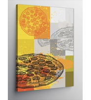 Kanvas Tablo Pizza