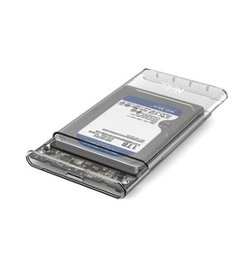 Netac 2.5" Şeffaf Disk Kutusu Sata to USB 3.0 HDD - NT07WH11-30B0