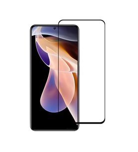İnfinix Note 30 Pro 5D Glass Temperli Cam Ekran Koruyucu (Siyah)