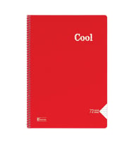 KESKİN COOL PP KAPAK SPİRALLİ DEFTER A4 72 YP. ÇİZGİLİ