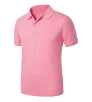 Unisex Polo Yaka Kısa Kol Okul T-shirt
