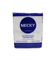 Necky Tek Kullanımlık Havlu 100'lü (Şeftali - Açık Bej)