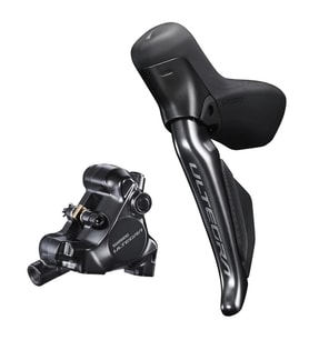 Shimano Ultegra Di2 ST-R8170 Hidrolik Disk Sol Vites Fren Seti 2V (Siyah)