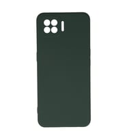 Oppo A73 Kılıf Nano İçi Kadife Silikon - Koyu Yeşil
