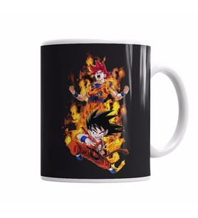 Goku Explosao God  Kupa Bardak Porselen