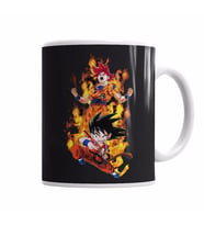 Goku Explosao God  Kupa Bardak Porselen