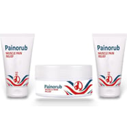 Painorub Muscle Pain-Relief Cream 50 ml / Ağrı Gidermeye Yardımcı Teskin 3lü Paket