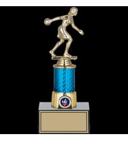 ODAK KUPA - Figürlü Kupalar - Bowling Kadın Figürlü Kupalar FG-005 C - 25 cm