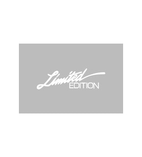 Limited Edition Oto Sticker Beyaz 23*7 Cm