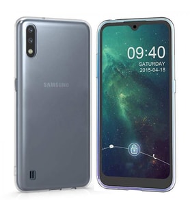 Samsung Galaxy A01 Ultra İnce Silikon Kılıf Şeffaf
