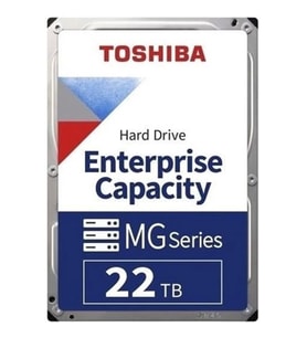 Toshiba 22TB MG10 3.5" MG10AFA22TE 7200 RPM 512 MB SATA3 Enterprıse Nas ve Güvenlik Diski