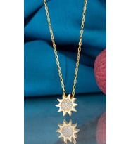 GÜNEŞ 925 AYAR SWAROVSKİ KOLYE