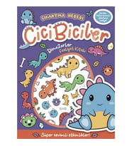 Çıkartma Neşesi Cicibiciler Dinazorlar Faaliyet Kitabı