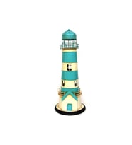 Dekoratif Metal Deniz Feneri Kumbara Vintage Biblo Hediyelik