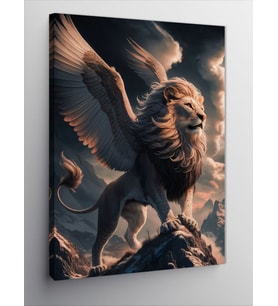 Kanvas Tablo Dağların Efendisi Griffin