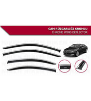 Skoda Superb Kromlu Cam Rüzgarlığı Niken 2015 sonrası (Beyaz)