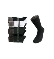 6'LI DİKİŞSİZ YAZLIK BAMBU ERKEK SOKET ÇORAP (Çok Renkli)