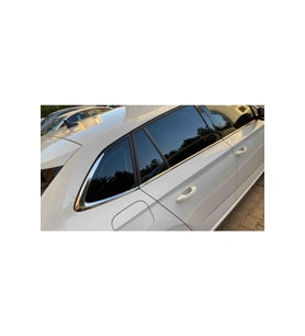 Skoda Scala Krom Cam Çıtası  Krom Cam Çerçevesi 2019-2024 Paslanmaz Çelik 6 Parça