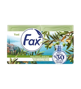 Fax Ayvalık Zeytinyağı Kalıp Sabun 4 x 150 gr 4 Paket