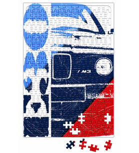 Bmw E30 M Style Puzzle 240 Parça Yapboz